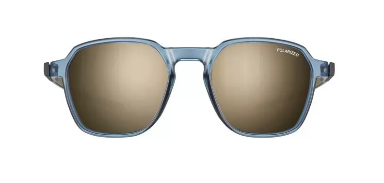 Julbo Sun Glasses Drive - translucent shiny blue / light maroon, brown