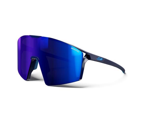 Julbo Sportbrille Edge - blau matt / blau, rosa