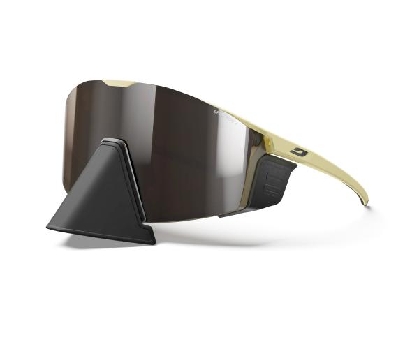 Julbo Sportbrille Edge Cover - helles kastanienbraun / dunkelbraun, braun