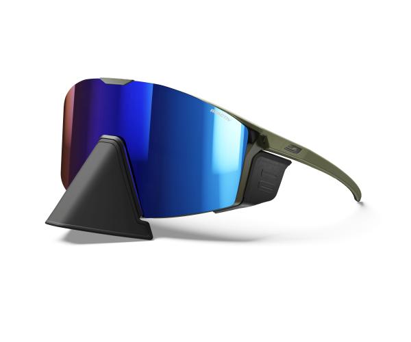Julbo Sportbrille Edge Cover - grün army / schwarz, braun