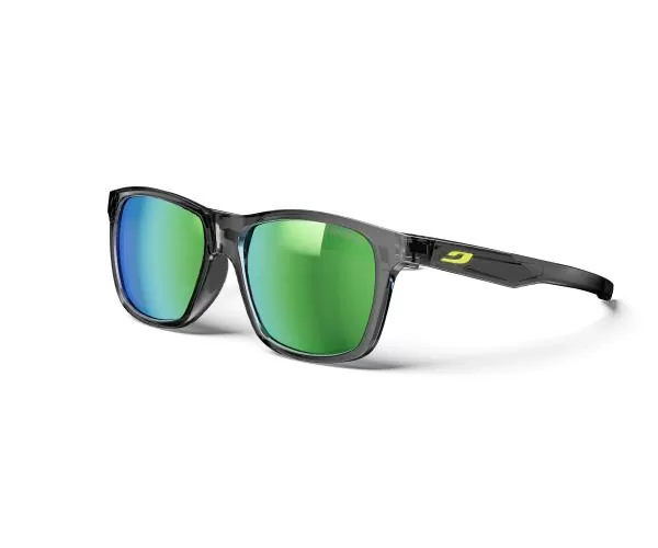 Julbo Kinder Sonnenbrille Elwood - schwarz durchscheinend glänzend, rauchgrau