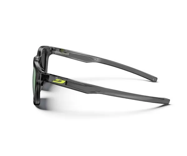 Julbo Kinder Sonnenbrille Elwood - schwarz durchscheinend glänzend, rauchgrau
