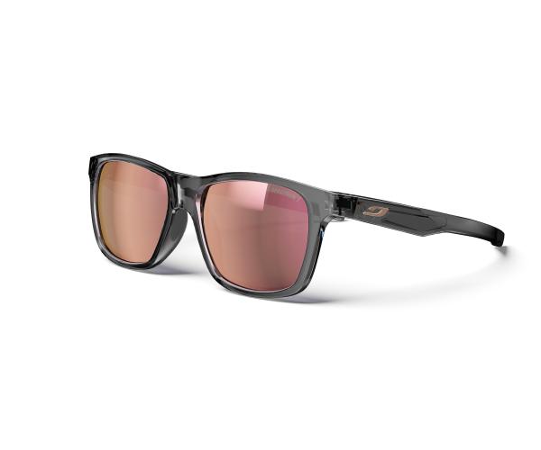 Julbo Kinder Sonnenbrille Elwood - schwarz durchscheinend glänzend, rauchgrau