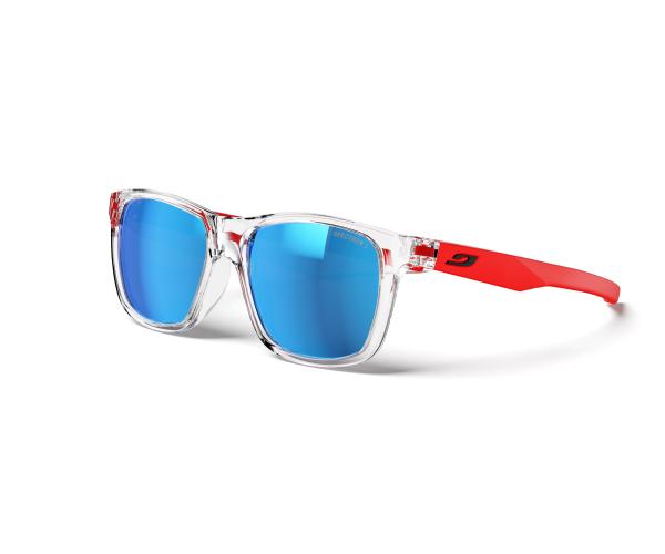 Julbo Kinder Sonnenbrille Elwood - kristall / neonorange matt, rauchgrau