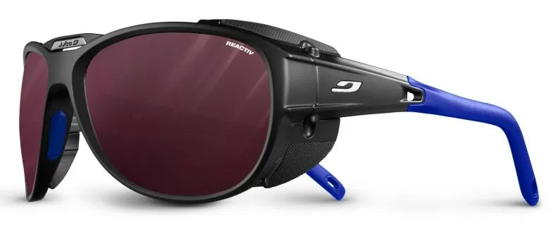 Julbo Sportbrille Explorer 2.0 - schwarz / blau, transparent
