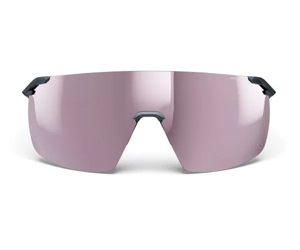 Julbo Sportbrille Faster L - dunkelgrau, zinnoberrot