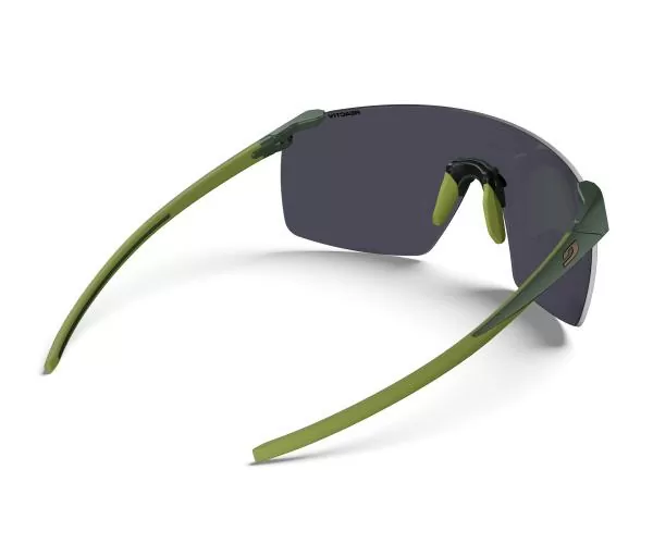 Julbo Sportbrille Faster L - grün army, gelb