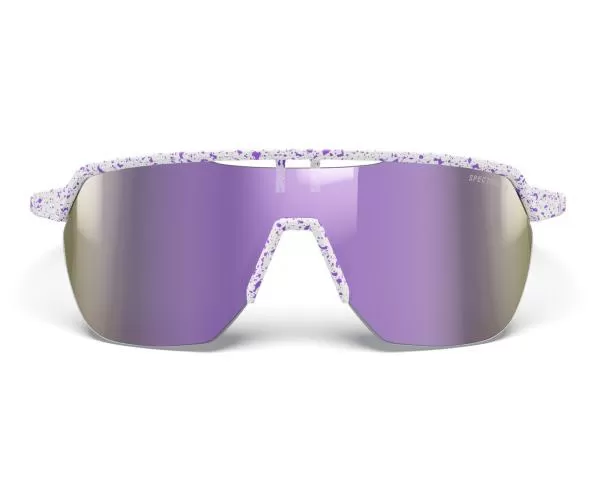 Julbo Sportbrille Frequency - weiß / violett, braun