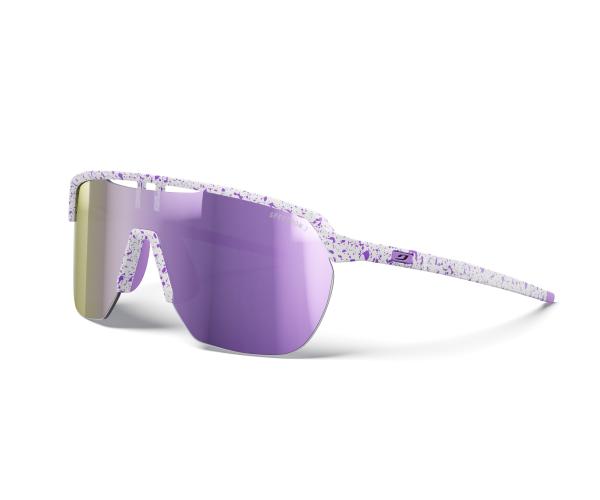 Julbo Sportbrille Frequency - weiß / violett, braun