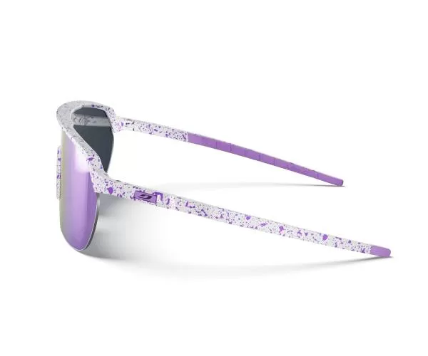 Julbo Sportbrille Frequency - weiß / violett, braun