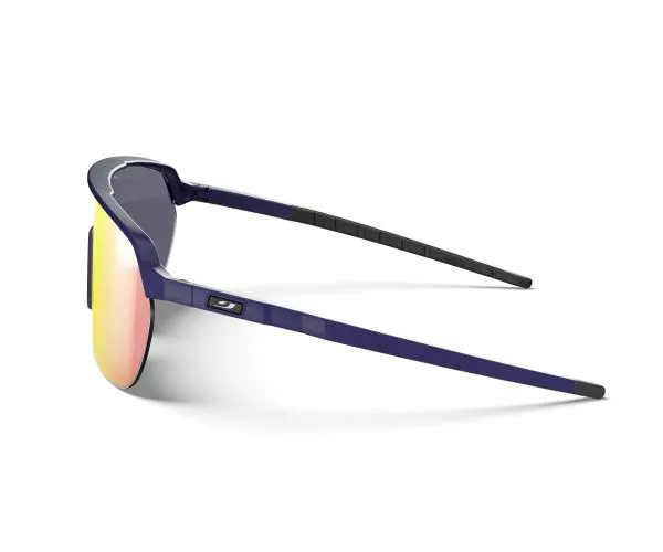 Julbo Sportbrille Frequency - dunkelviolett, gelb