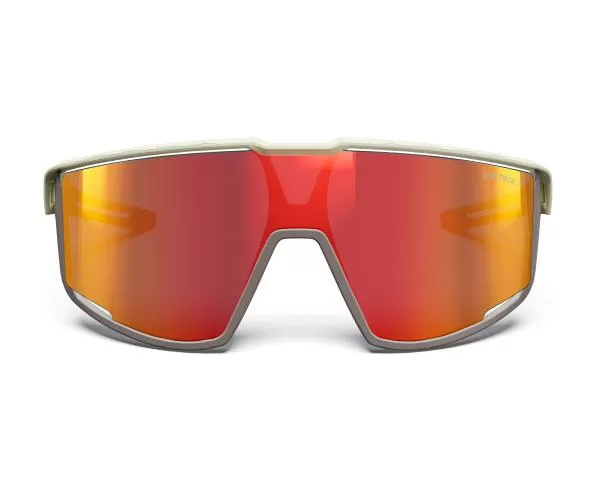 Julbo Sports Glasses Fury - light maroon / brown / blue, smoky grey
