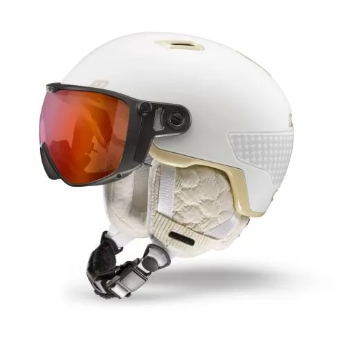 Julbo Skihelm Globe Evo Mips - weiß / beige, hell