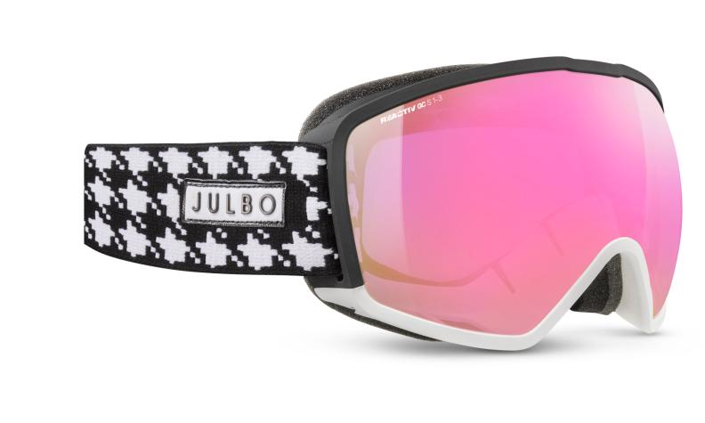 Julbo Skibrille Hit - schwarz / weiß, zinnoberrot