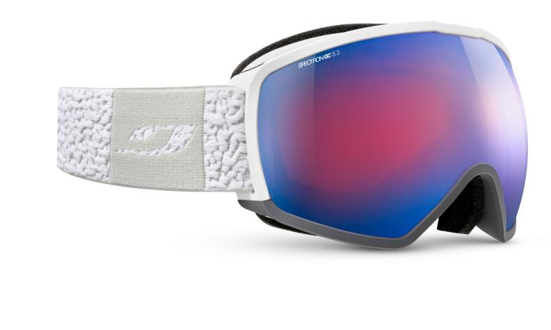 Julbo Skibrille Hit - weiß / grau, zinnoberrot