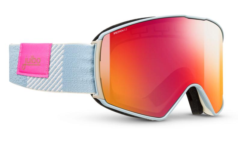 Julbo Skibrille Launcher - blau / beige, rot