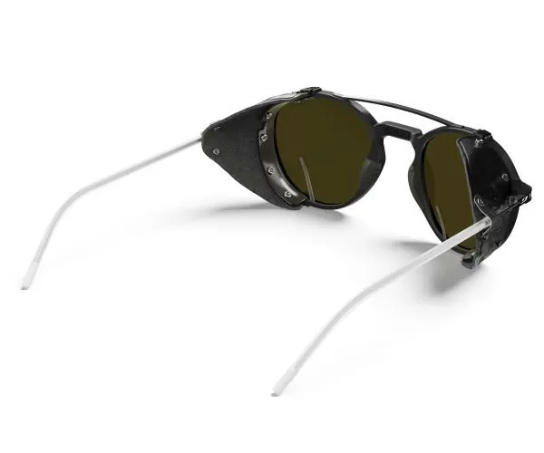 Julbo Sonnenbrille Legacy - schwarz / weiß / schwarz, braun