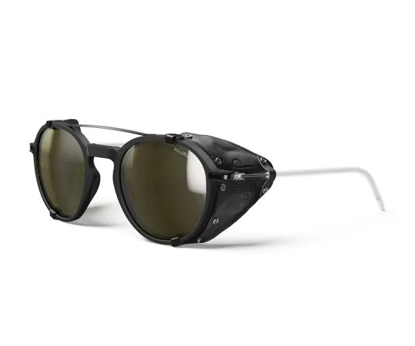 Julbo Sonnenbrille Legacy - schwarz / weiß / schwarz, braun