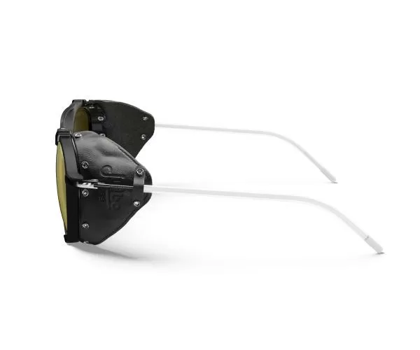 Julbo Sonnenbrille Legacy - schwarz / weiß / schwarz, braun