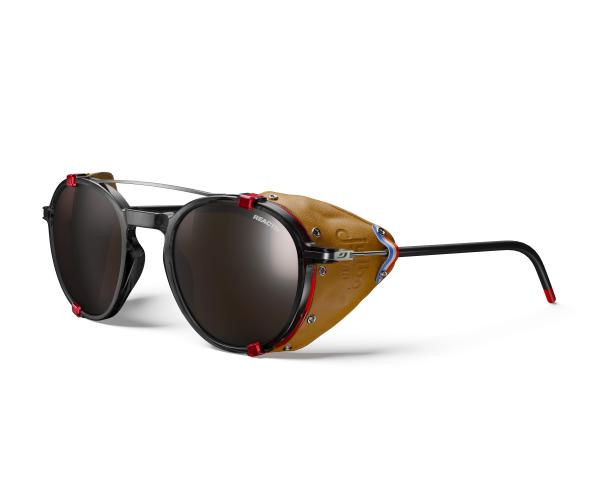 Julbo Sonnenbrille Legacy - schwarz durchscheinend / rot / braun, braun