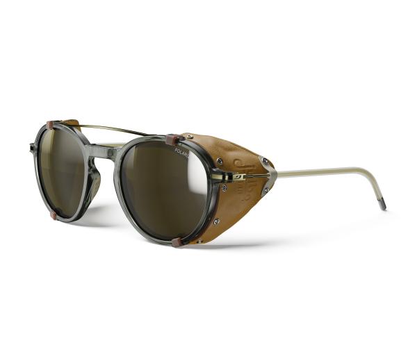 Julbo Sonnenbrille Legacy - hellgrau / gold, braun