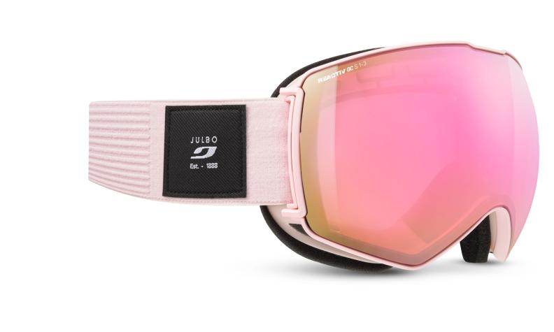 Julbo Skibrille Lightyear - hellrosa, zinnoberrot
