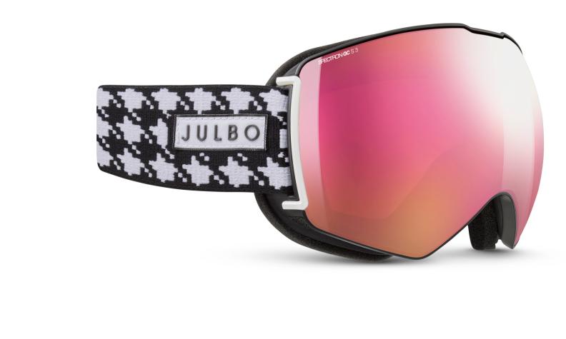 Julbo Skibrille Lightyear - schwarz / weiß, zinnoberrot
