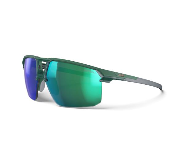 Julbo Sportbrille Liry - grün / grün glänzend, rauchgrau