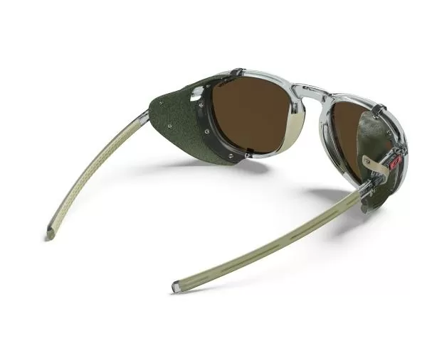 Julbo Sun Glasses Millenium - grey translucent glossy / khaki / beige, yellow