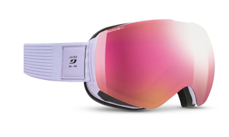 Julbo Skibrille Shadow - hellviolett, zinnoberrot