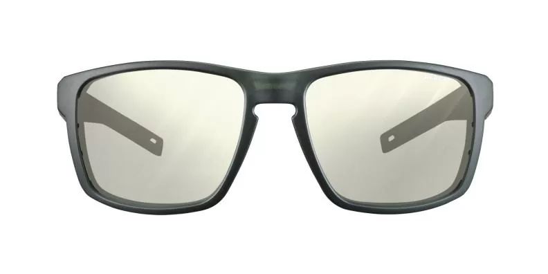 Julbo Sports Glasses Shield - black translucent / blue / white, transparent