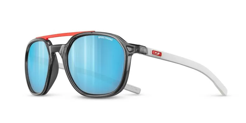 Julbo Sunglasses Slack - translucent black / white, smoky grey