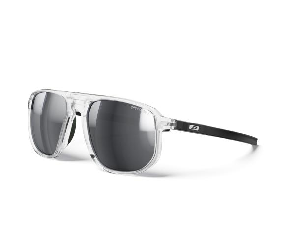 Julbo Sonnenbrille Ward - grau durchscheinend glänzend / schwarz, rauchgrau