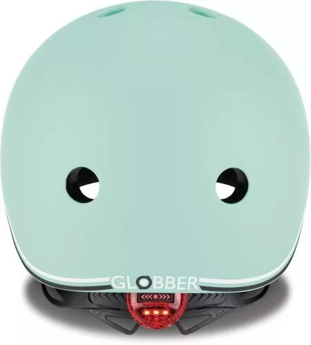 Globber Kinderhelm Go Up Lights - pastelgrün