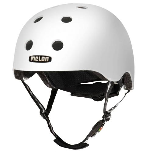 Einzelstück Melon Velohelm Brightest - matte weiss