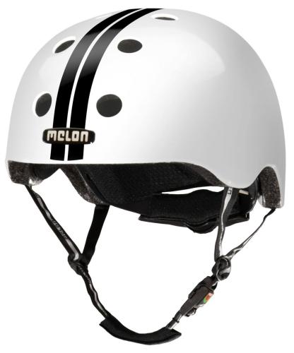 Melon Helm Urban Active Straight - weiss-schwarz