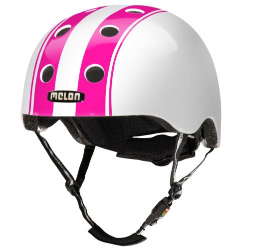 Melon Helm Urban Active Double - weiss pink