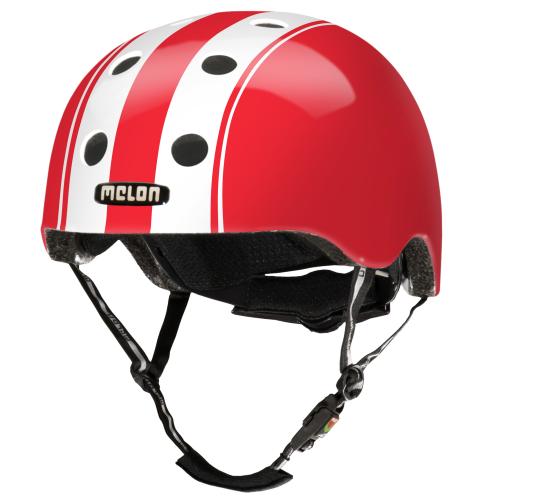 Melon Helm Urban Active - decent double white red