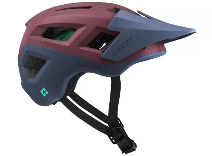 Lazer Coyote KinetiCore MTB Bike Helmet - Cosmic Berry Blue