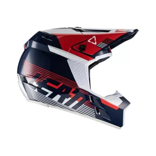 Leatt 3.5 Jr. V22 Graphic Motocross Helmet - blue-white-red