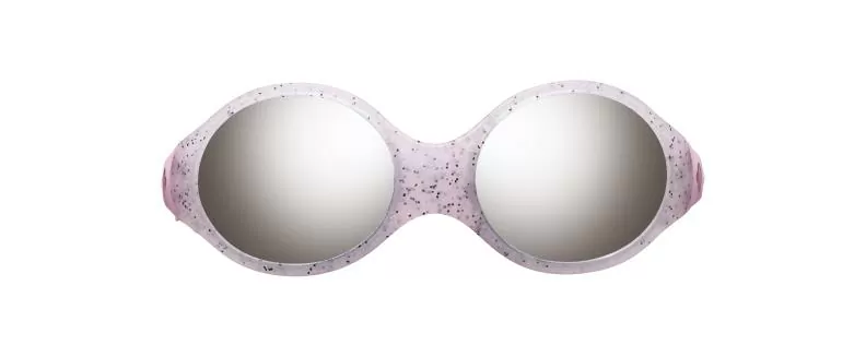 Julbo Sonnenbrille Loop M - Rosa, Grau Flash Silber