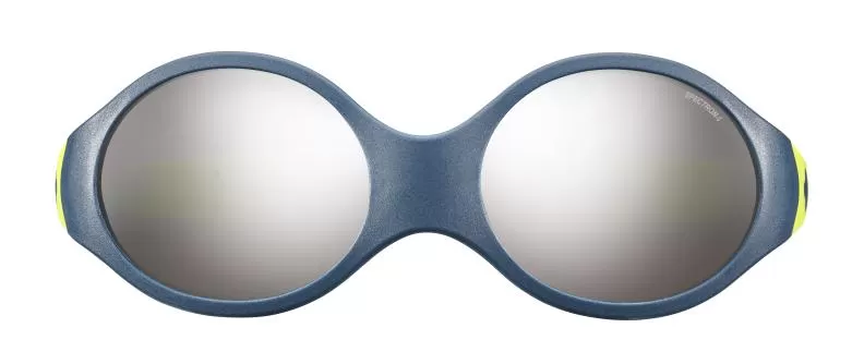 Julbo Sonnenbrille Loop M - Blau-Grün, Grau Flash Silber