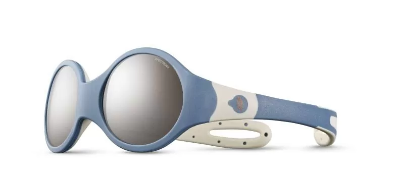 Julbo Sonnenbrille Loop M - Blau-Grau, Grau Flash Silber
