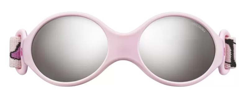 Julbo Sonnenbrille Loop S - Pink, Grau Flash Silber