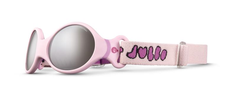 Julbo Sonnenbrille Loop S – Pink, Grau Flash Silber