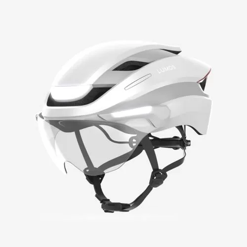 Lumos Velohelm Ultra E-Bike - Weiss