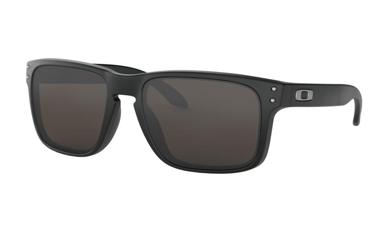 Oakley Sonnenbrille Holbrook - Matte Black Warm Grey