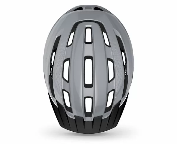 Met Velohelm Helmet Downtown MIPS - Grey, Glossy