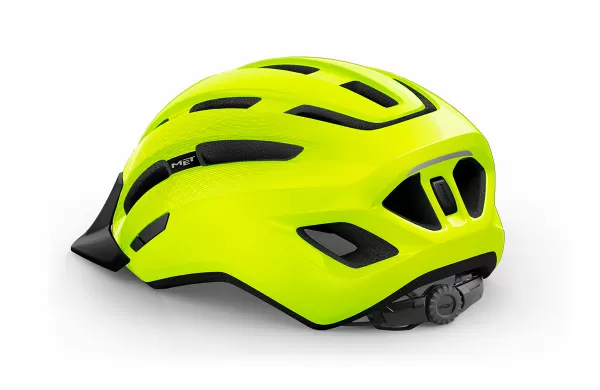 Met Velohelm Helmet Downtown MIPS - Safety Yellow, Glossy