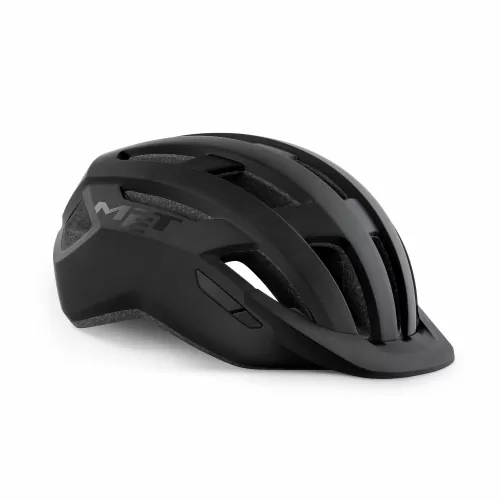 Met Velohelm Allroad - Black, Matt
